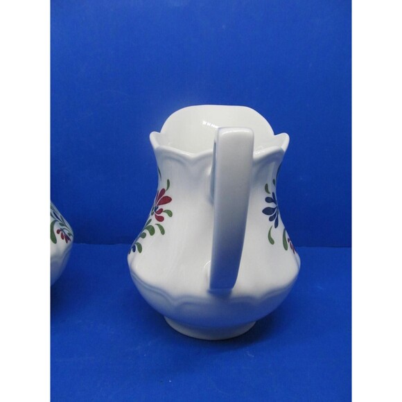 Johnson Brothers Provincial Scalloped Edge Creamer And Sugar Dish Without Lid EC - Picture 2 of 10